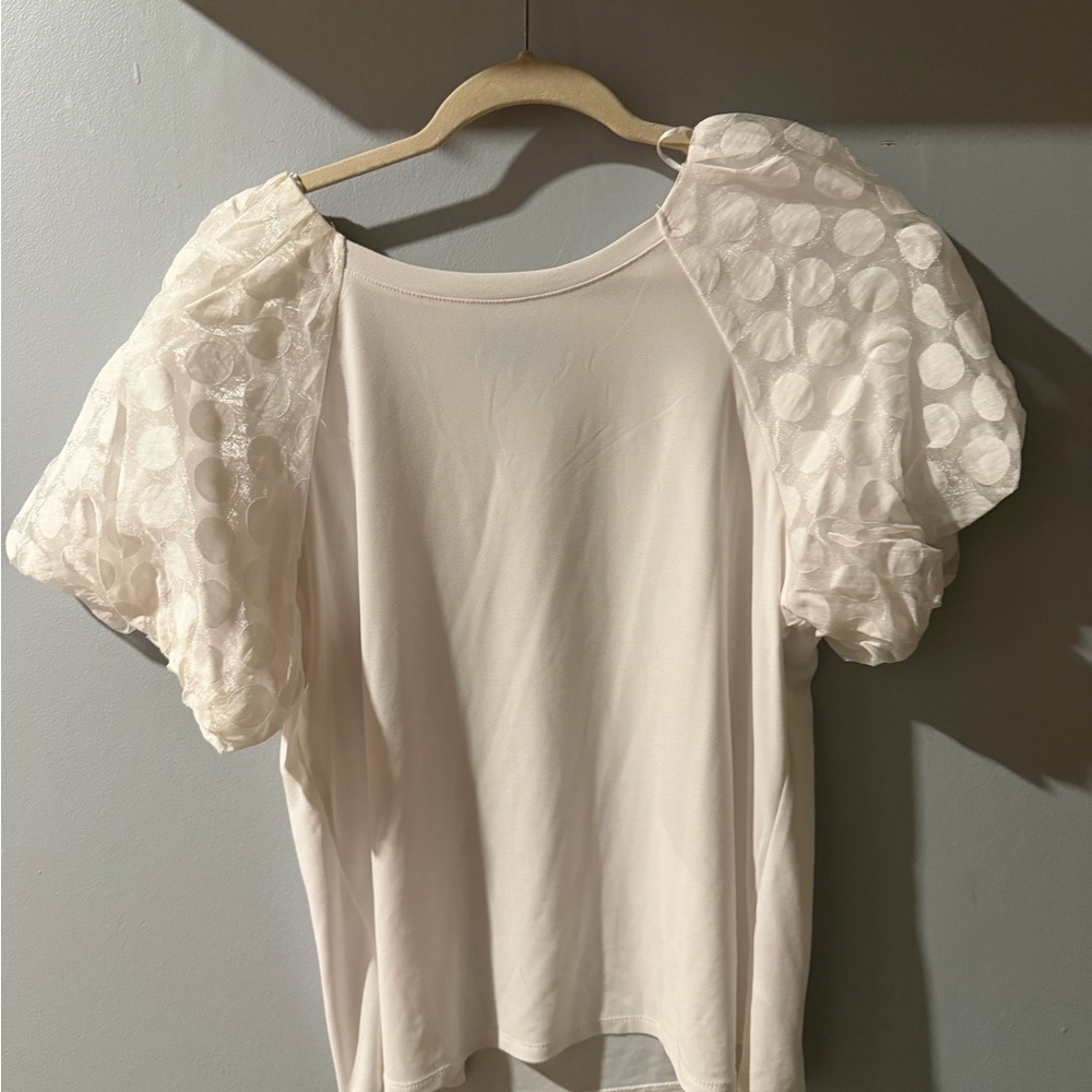Elegant White Women's Top